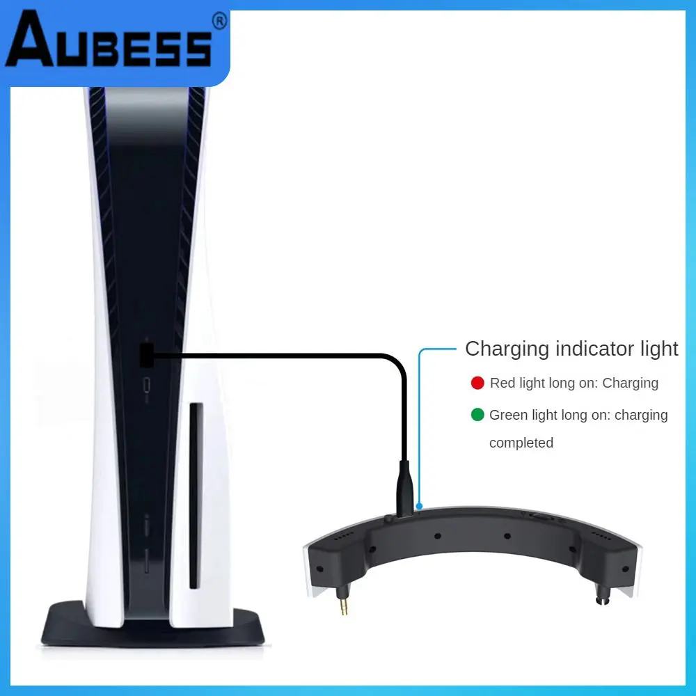 

Interface 3.5mm Half Round External Amplifier Mini Helmet External Amplifier Not Easily Detached Stereo Player For Ps Vr2 Helmet