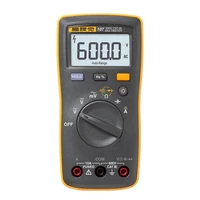 f107 acdc handeled digital multimeter portable handheld device with soft package
