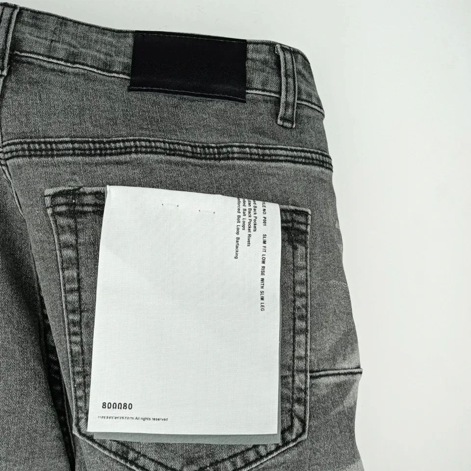 Джинсы ROCA мужские затемненные брендовые уличные брюки из денима в стиле хип-хоп с