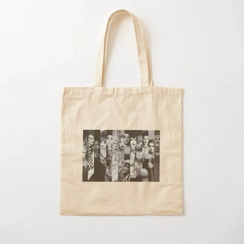RPDR Winners Tote Bag сумки на заказ сумка для покупок с логотипом холщовая женщин