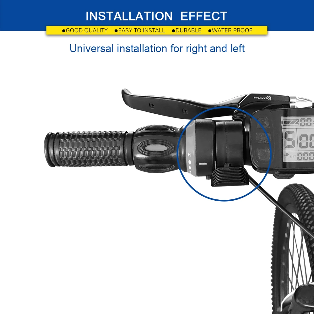 Быстрая дроссельная заслонка Электрический скутер велосипед 130X