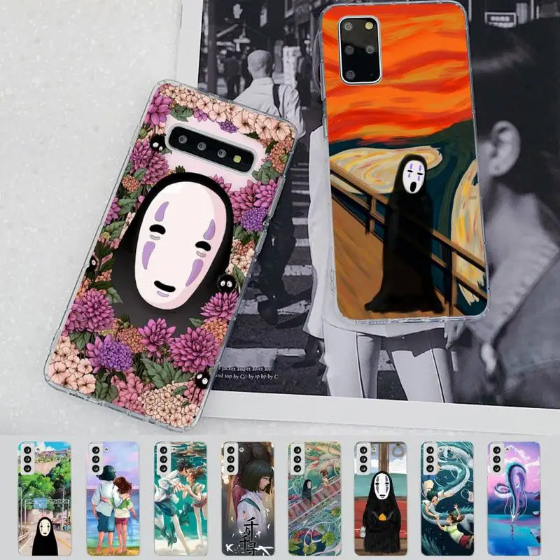 

Cartoon Studio Ghibli Spirited Away Phone Case for Samsung S21 A10 for Redmi Note 7 9 for Huawei P30Pro Honor 8X 10i cover