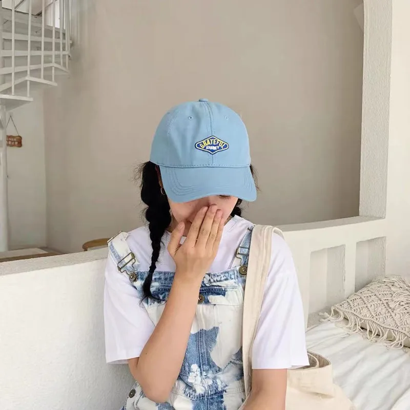 

Grateful Journey Letter Embroidery Baseball Cap for Women Men Fashion Spring Summer Snapback Unisex Cotton Cap Hip Hop Dad Hat