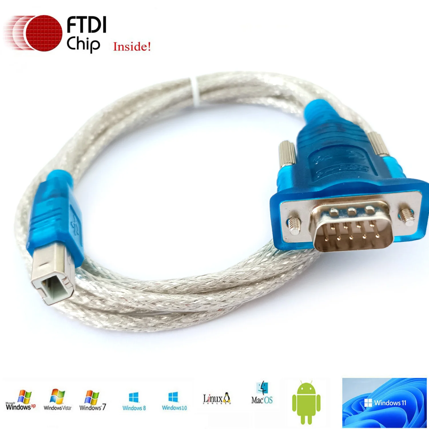 Последовательный кабель адаптера FTDI Micro USB к RS232 Type C для планшета Android мини-ПК ARM SBC