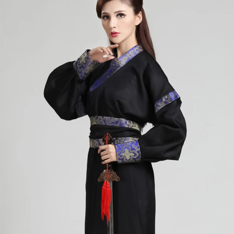 Мужской винтажный модный костюм для косплея традиционная китайская одежда в