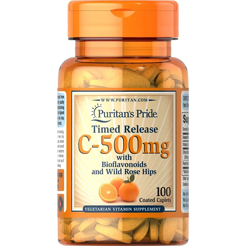 

100 Pills Natural Vitamin C Tablets 500mg Rose Fruit Whitening Anti oxygen Immunity Enhancing Health Food