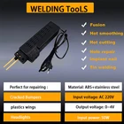 Новый аппарат для ремонта бампера автомобиля, горячий степлер, система для ремонта пластика, сварочный пистолет, инструмент для обтекателя бампера, кузова автомобиля, пластиковый сварочный степлер