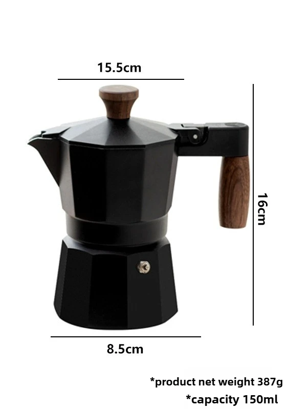 

Винтажный гейзерный кофеварка мока-пот