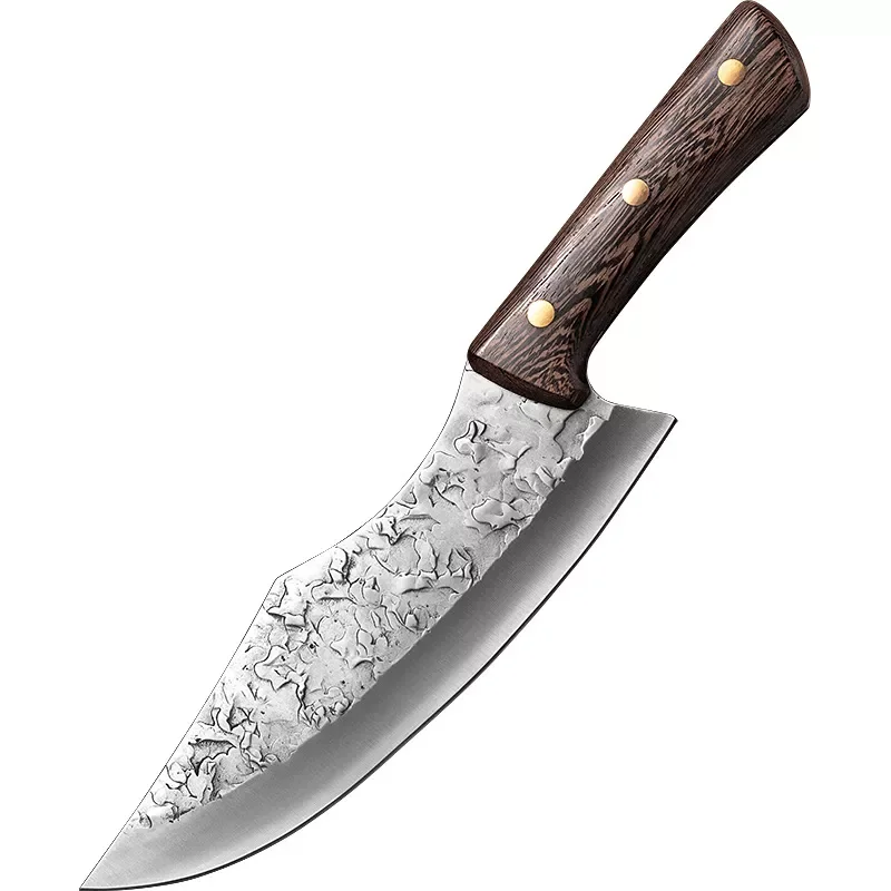 

New in Knife Stainless Manganese Steel Forged Meat Chopping Knife Fishing Sharp Cooking Knife Damascus Knife Chef Knife