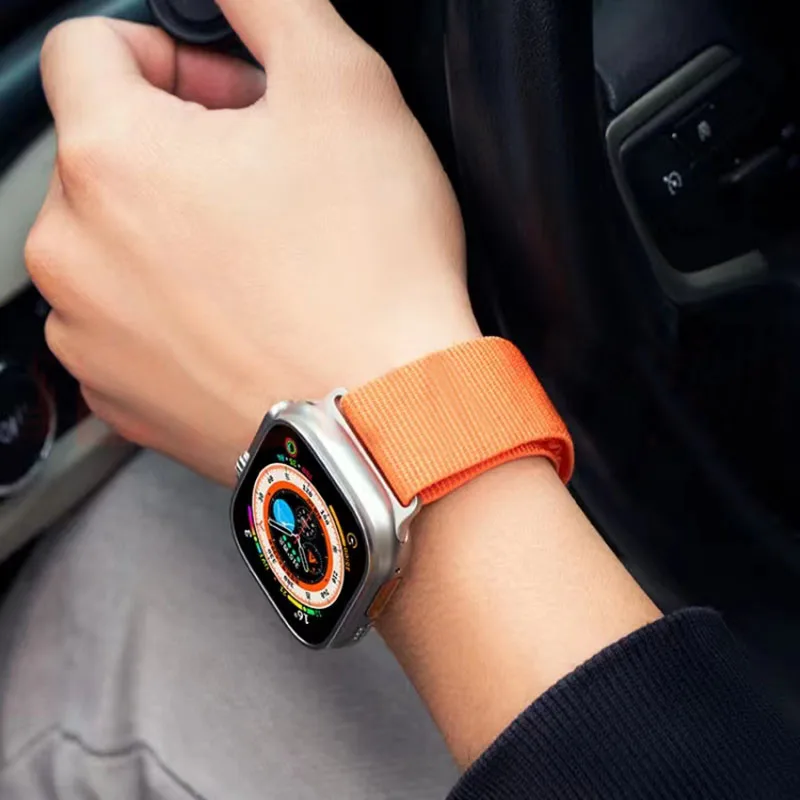 Alpine loop strap for Apple Watch Band 49mm 45mm 41mm 44mm 40mm 42mm 38mm correa bracelet iWatch Ultra series 8 se 7 6 5 4 3 2 1