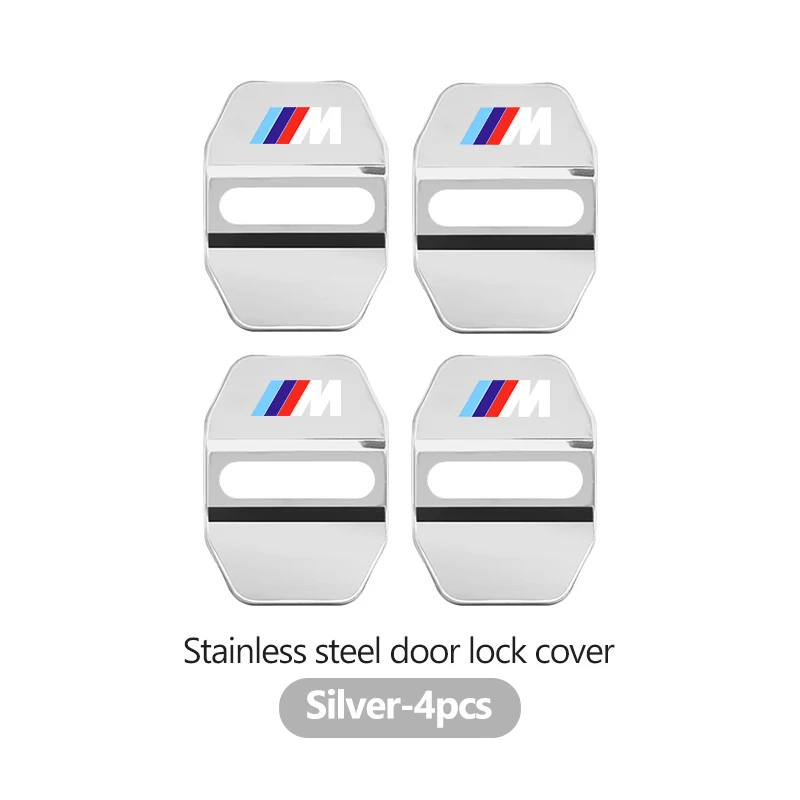 

Для BMW, 4 шт., модные накладки из нержавеющей стали на замки дверей, защитные, для серий M, 1, 3, 4, 5, 6, 7, X1, X3, X4, X5, G20, G38, F48, E36, E39