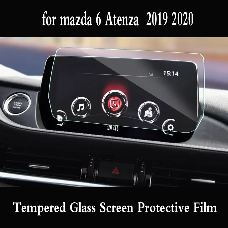 

For Mazda 6 Atenza Interior 2019 2020 Car GPS Navigation Tempered Glass Screen Protector Film Portective Screen Auto Accessories