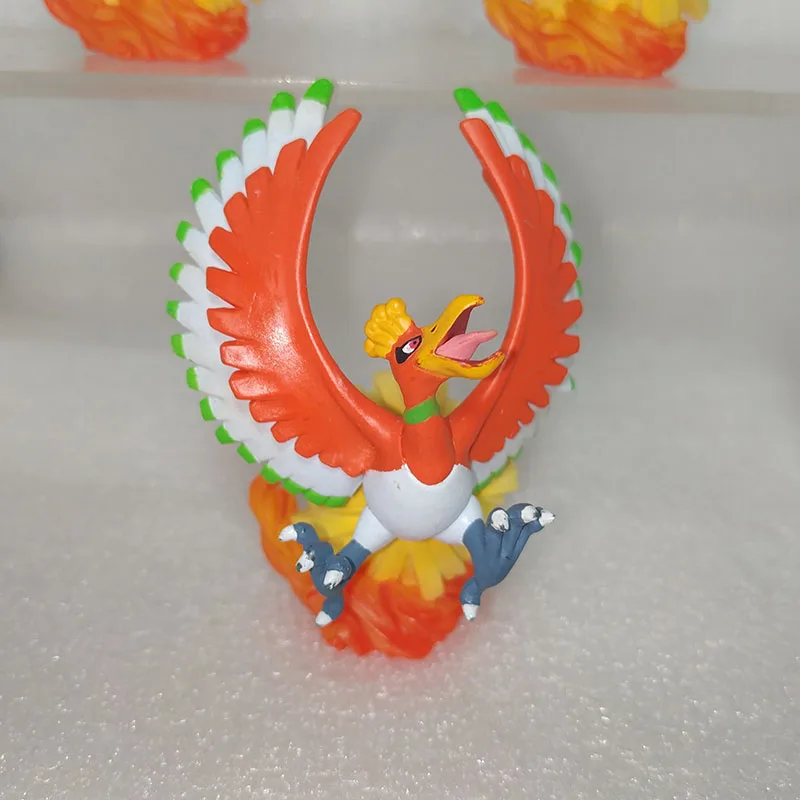 

Pokemon PTCG Figurine Ho-Oh Collectible Pocket Monster Model Toys