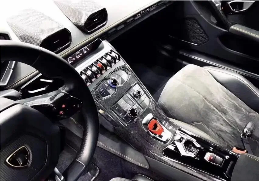 16 шт./компл. карбоновое волокно задний багажник СПОЙЛЕР для багажника Lamborghini Huracan