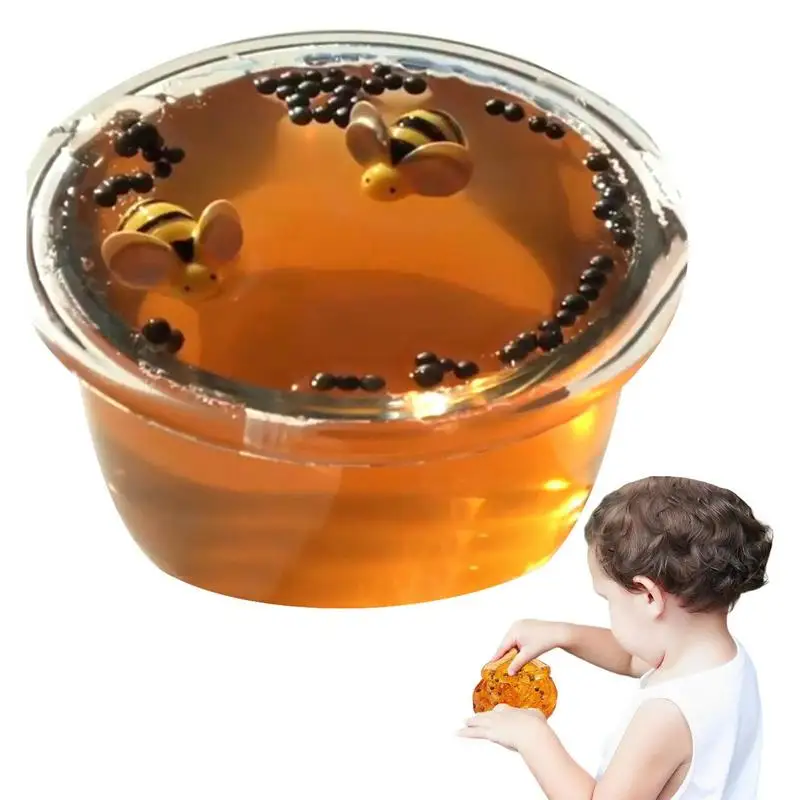 

Children DIY Color Plasticine Decompression Crystal Mud Bee Honey Poke Milk Puree Pottery Game For Kid Boy Girl 60
