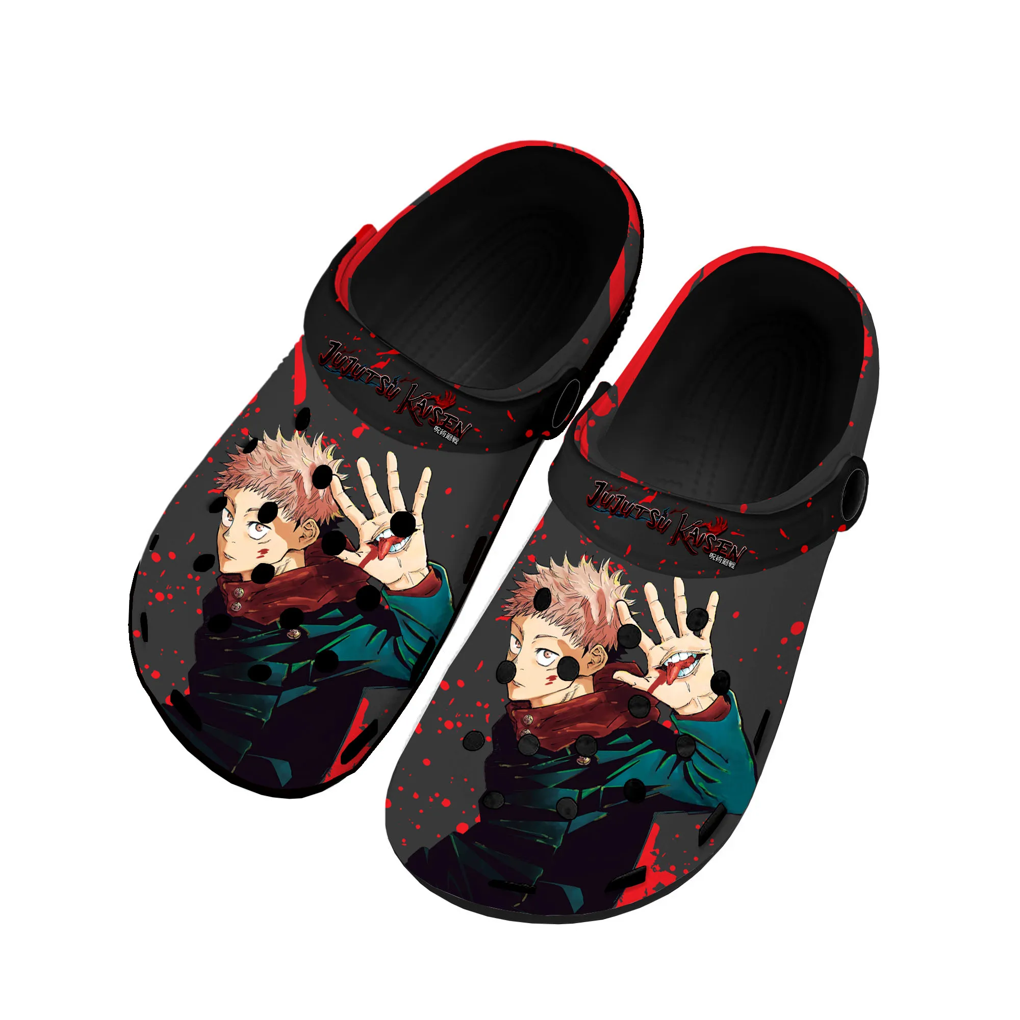 

Jujutsu Kaisen Itadori Yuji Home Clogs Custom Water Shoes Mens Womens Teenager Shoe Garden Clog Breathable Beach Hole Slippers