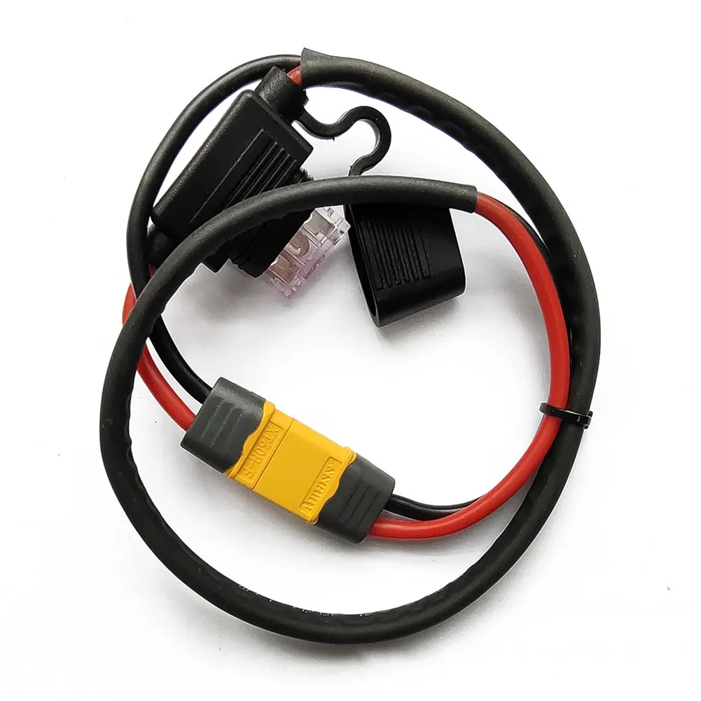 

Ebike Battery Power Cable 14AWG Hot Sale High Temperature Cable Controller Waterproof Fuse Cover Electric Bike Accessoreis