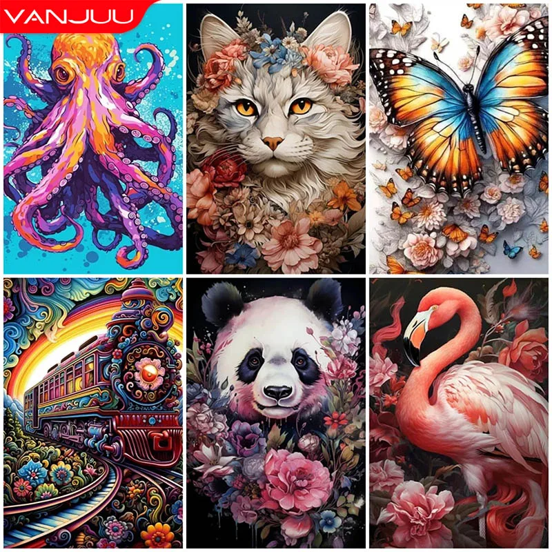 Набор для алмазной живописи Осьминог