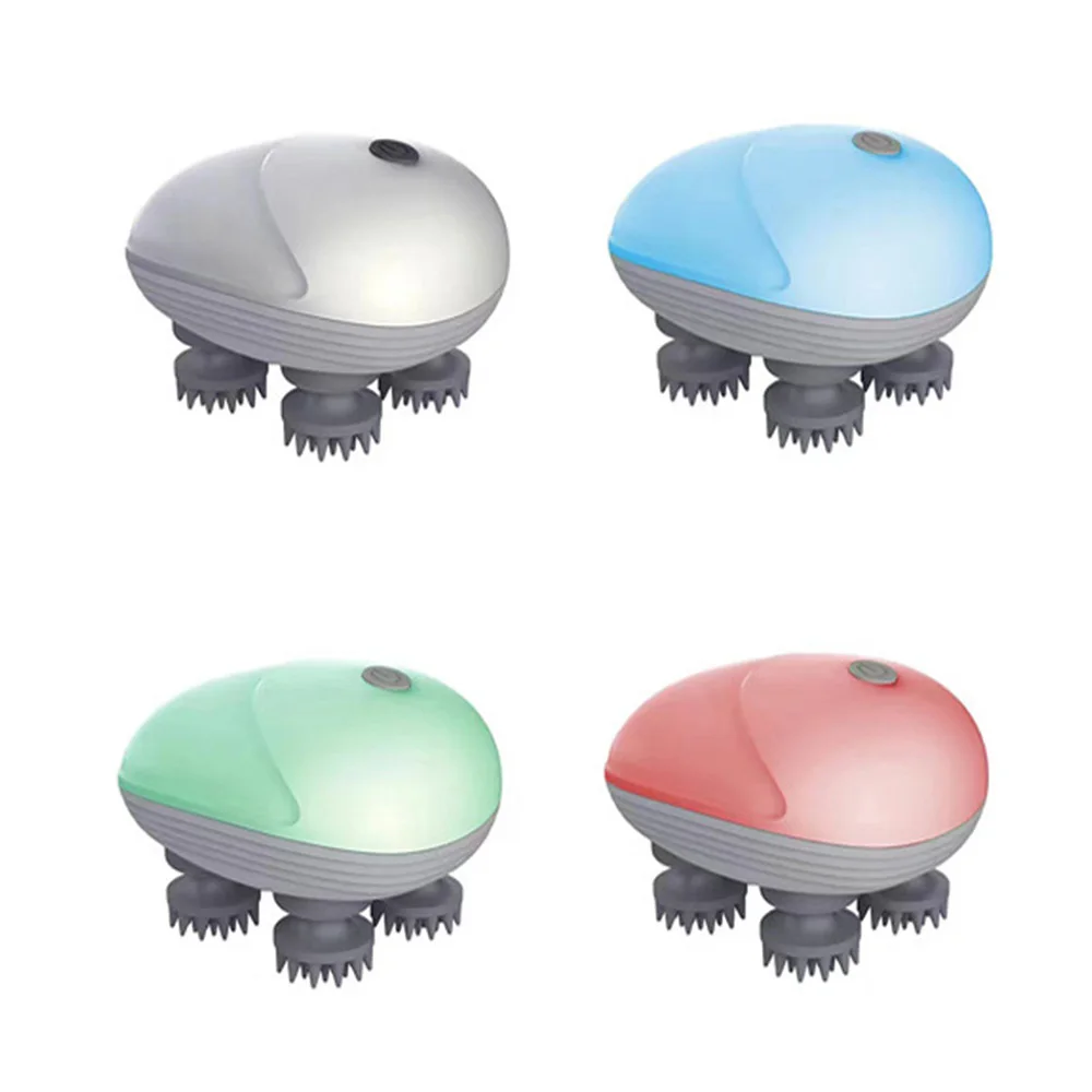 Электрический массажер для головы и кожи беспроводной водонепроницаемый тела