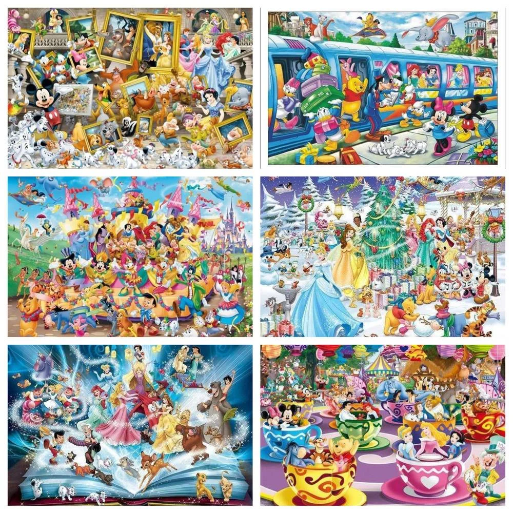 

Алмазная живопись «сделай сам» Disney, мультяшный персонаж, Набор для вышивки крестиком, Ручная инкрустация, детские подарки, украшение для дома и комнаты