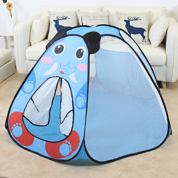 Палатка детская портативная с животными собаками пандами слонами |