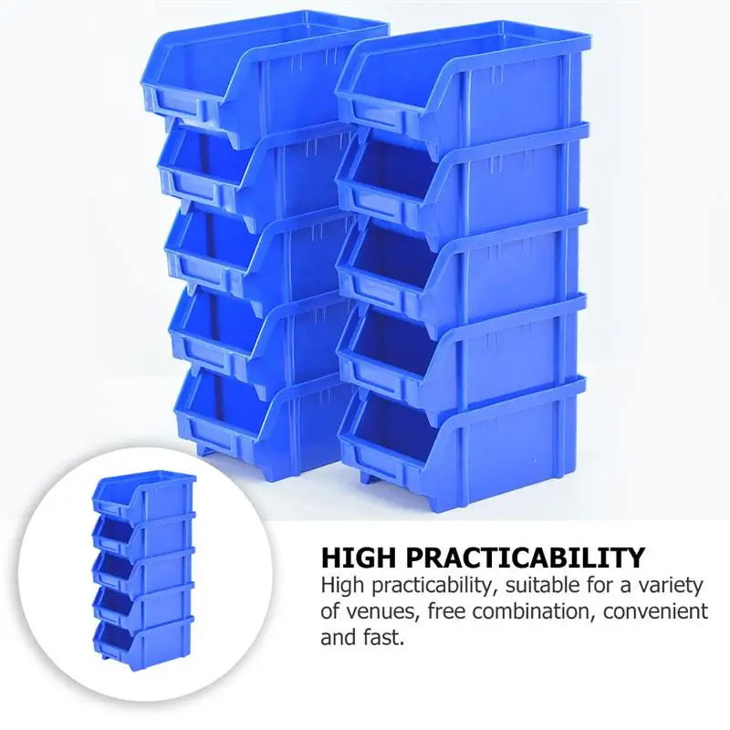 

5pcs Plastic Box Parts Box Component Box Storage Box Storage Container Tool Box