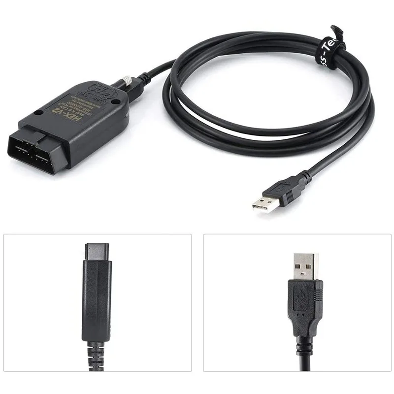 Фото 2025 Новейший сканер VCDS 25,3 VAG, кабель для инструментов OBD2, диагностический многоязычный HEX V2 Wesheu VCDS VAG COM для Audi SKODA VW Car №4