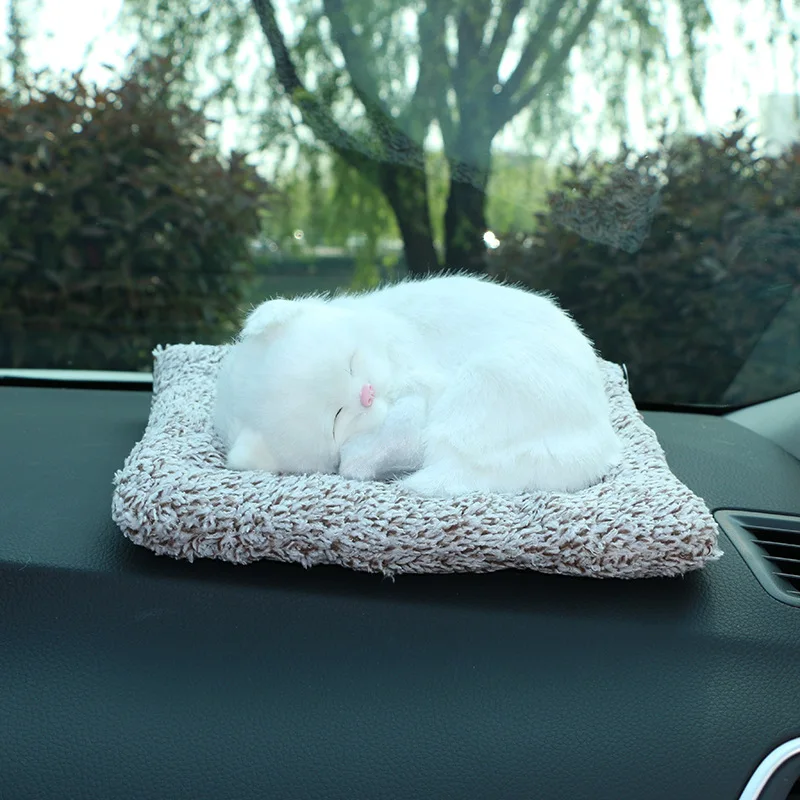 

Car Decorations Car Interiors Live Bamboo Charcoal Coated Charcoal Simulation Dog Purify Air In Addition To Formaldehyde and Odo