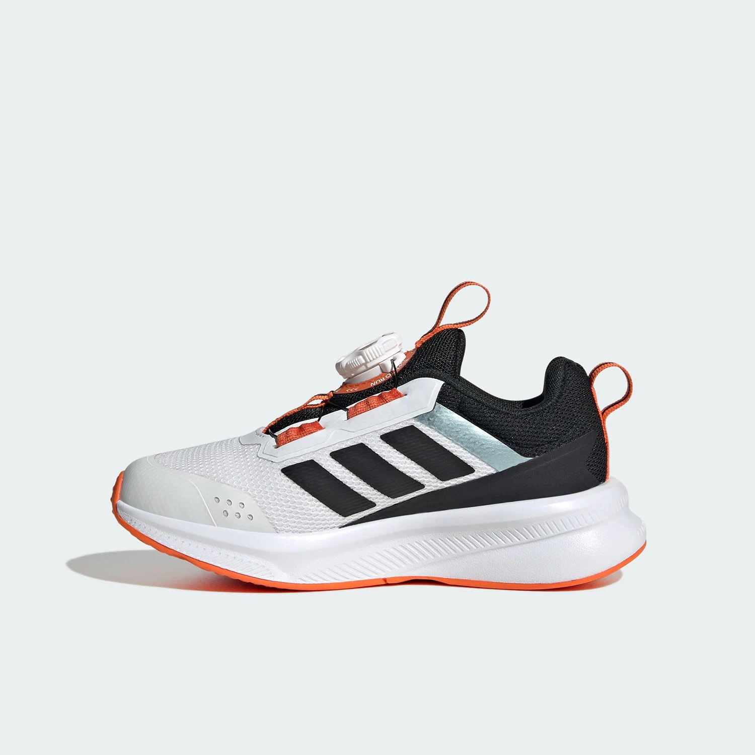 Фото Оригинальные детские дышащие спортивные кроссовки Adidas FORTARUN 4.0 HABU HP3585 №4