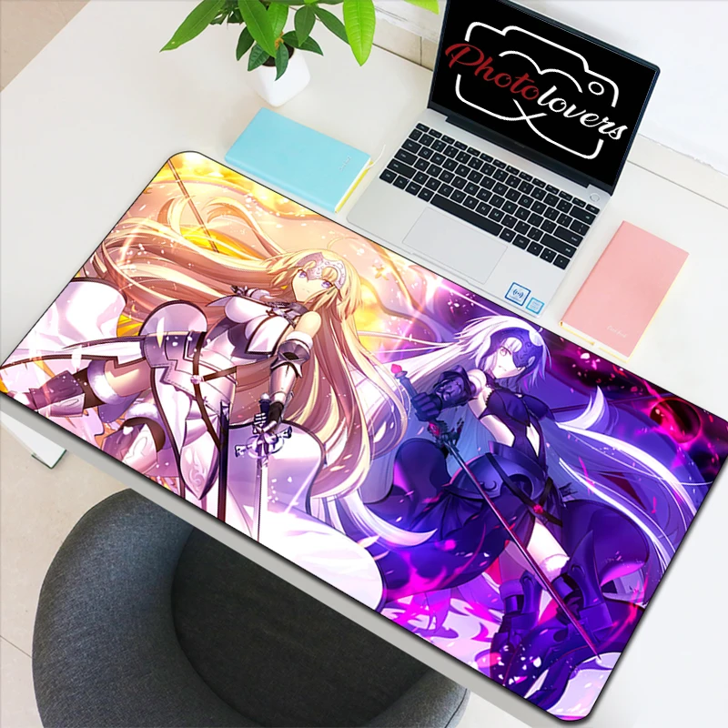 

Pc Cabinet Mouse Pad Gamer Fate Grand Order Mause Keyboard Mat Gaming Accessories Kit Laptops Mats Xxl Cartoon Desk Mechanical