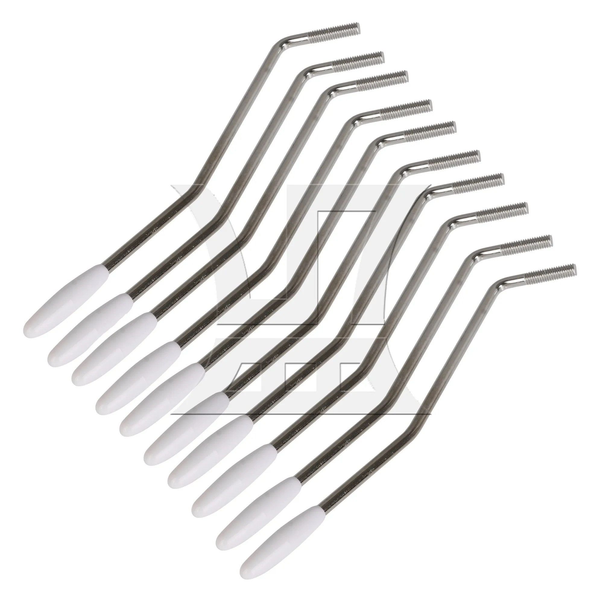 

Yibuy 10Pcs Chrome Electronic Guitar Tremolo 191x40x5.6mm Metal Thread Tools
