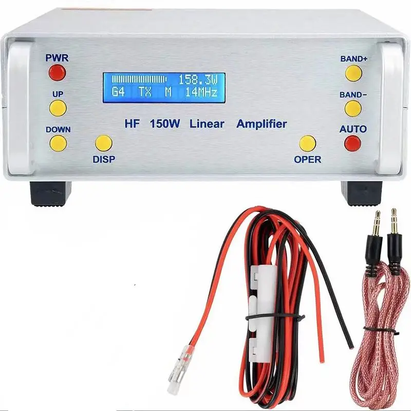 Линейный усилитель мощности 150 Вт HF для Yaesu FT-817 818 ICOM IC-703 705 XIEGU G90 автоматический