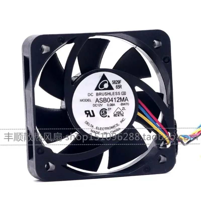 Фото для Delta 4010 ASB0412MA 12В 0.08А 4 см 4-проводной PWM ультратихий охлаждающий вентилятор №3