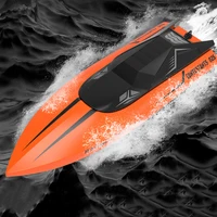 childrens mini rc boat 2 4g remote control speed boat rechargeable speedboat waterproof cover design anti collision protection