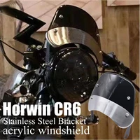 new electric vehicle accessories for horwin cr6 cr6 pro motorcycle windshield horwin cr6 wind shield protection front glass