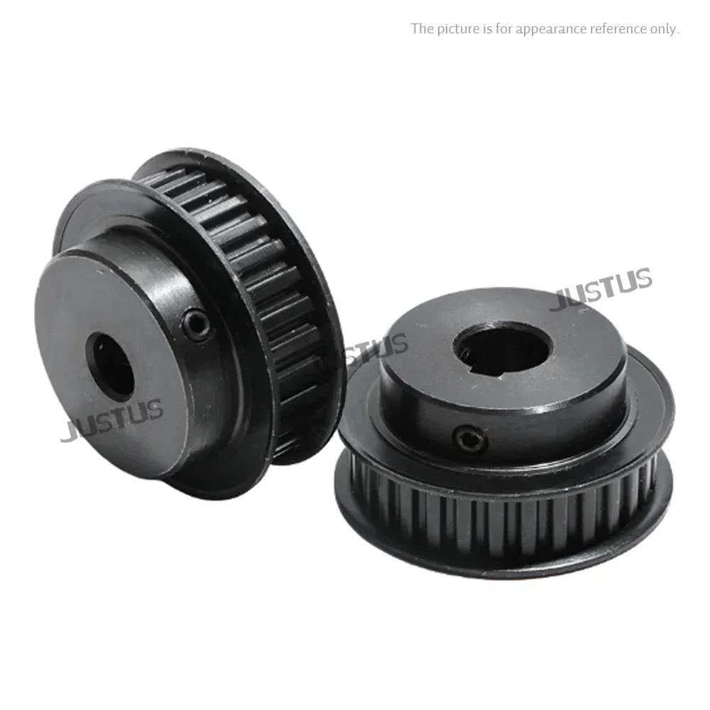 HTD 3M 36-40 зубьев синхронные колеса из черной стали диаметр 5-20 мм шпоночный паз 3x1 4/4x1