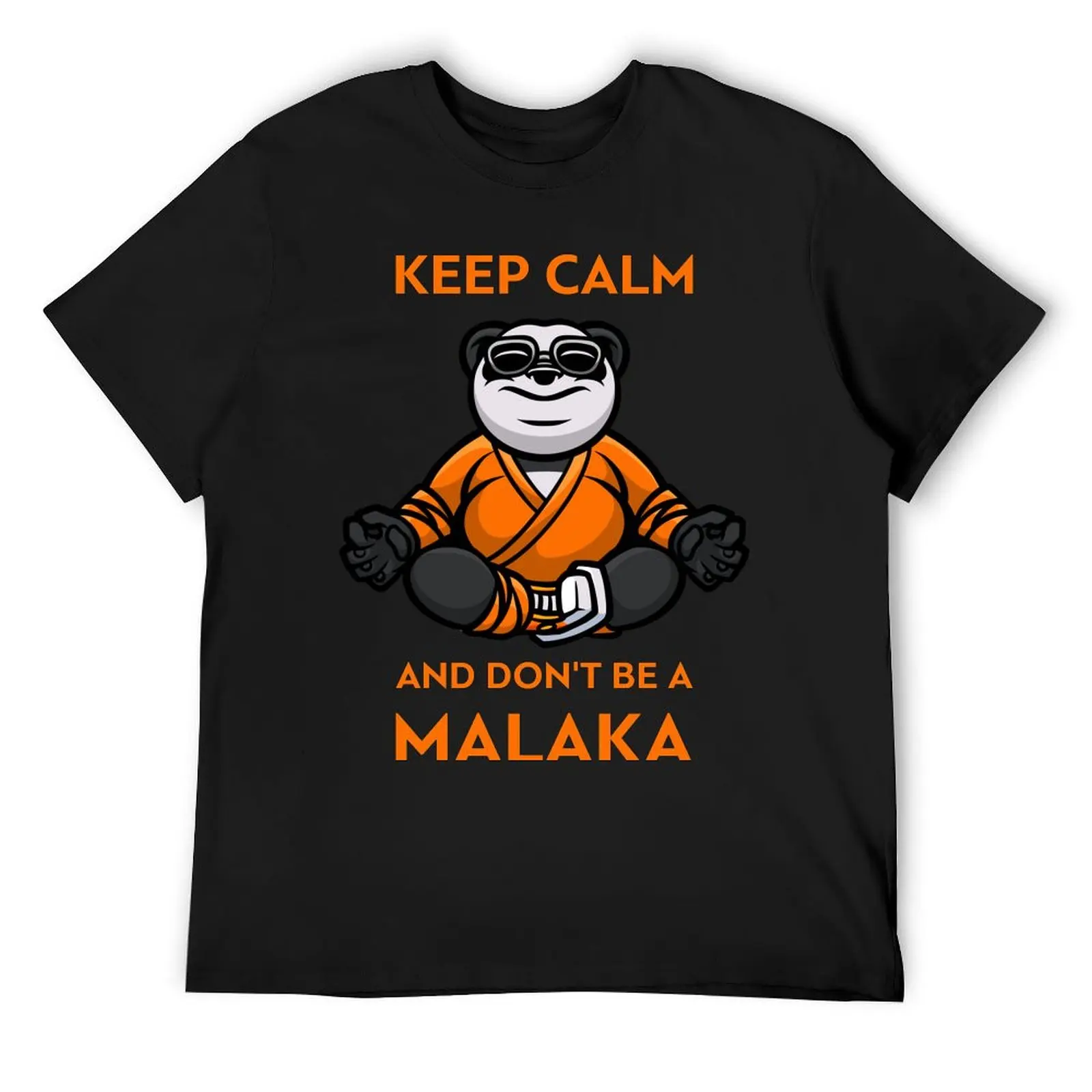 Футболка Keep Calm And Don't Be A Malaka корейская модная винтажная футболка с рисунком