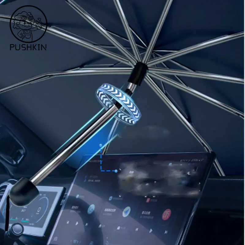 Для XPENG G9 xiaopeng 2023 2024 2025 солнцезащитный козырек на лобовое стекло автомобиля