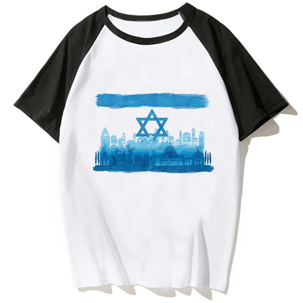 

Israei Tee women streetwear summer tshirt girl harajuku designer y2k clothing