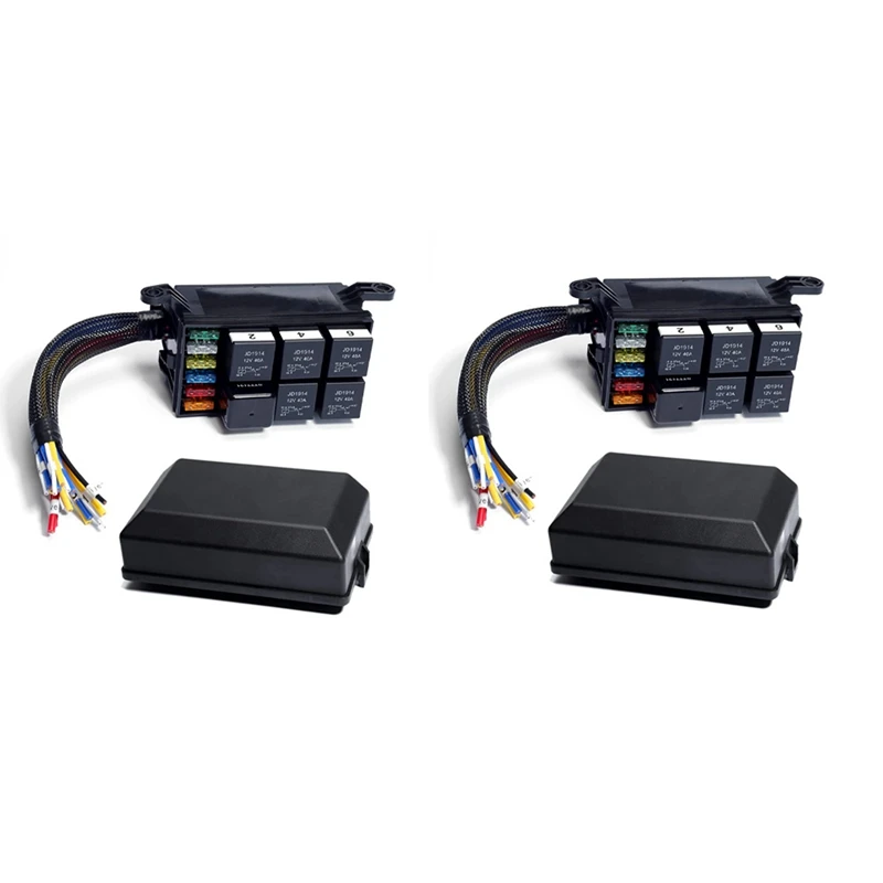 2 шт. автомобильный блок предохранителей 12 В 5 контактов 6 ATC/ATO