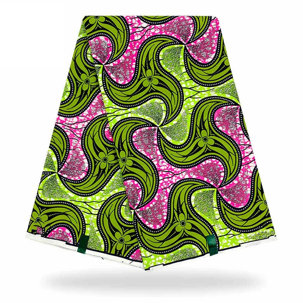 

African Super Holland Wax High Quality Soft Cotton Wax Cloth Garment Fabric Batik Cloth