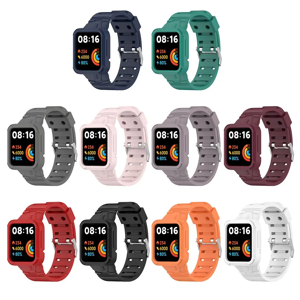 Силиконовый ремешок для смарт-часов Xiaomi Mi Watch Lite сменный спортивный браслет Redmi 2 |