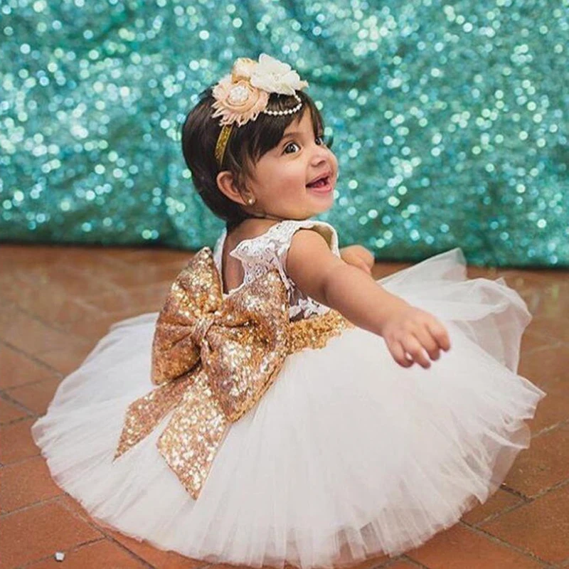 Детское модное платье принцессы в клетку с открытой спиной милая Одежда для