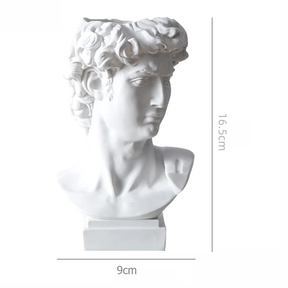 

Nordic Ins David Гидропонная Ваза Для Цветов, Винтажное Украшение Для Дома, Цветочный Горшок Из Смолы