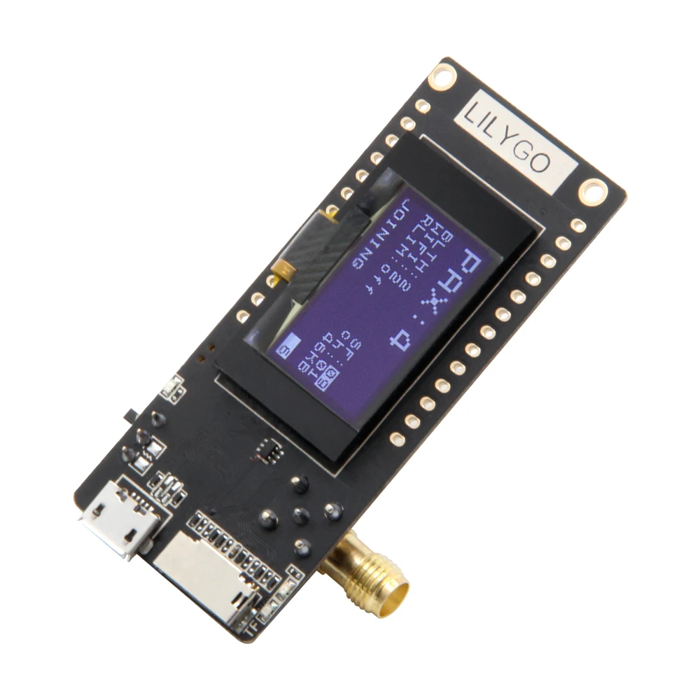 LoRa32 V2.1 _ 1.6.1 ESP32 433/868 МГц 915 дюйма OLED SD-карта Bluetooth WIFI модуль измерения пассажирских