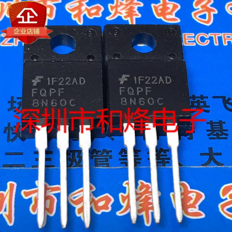 

5 шт.-10 шт. FQPF8N60C TO-220F 600 в А, новый и оригинальный в наличии