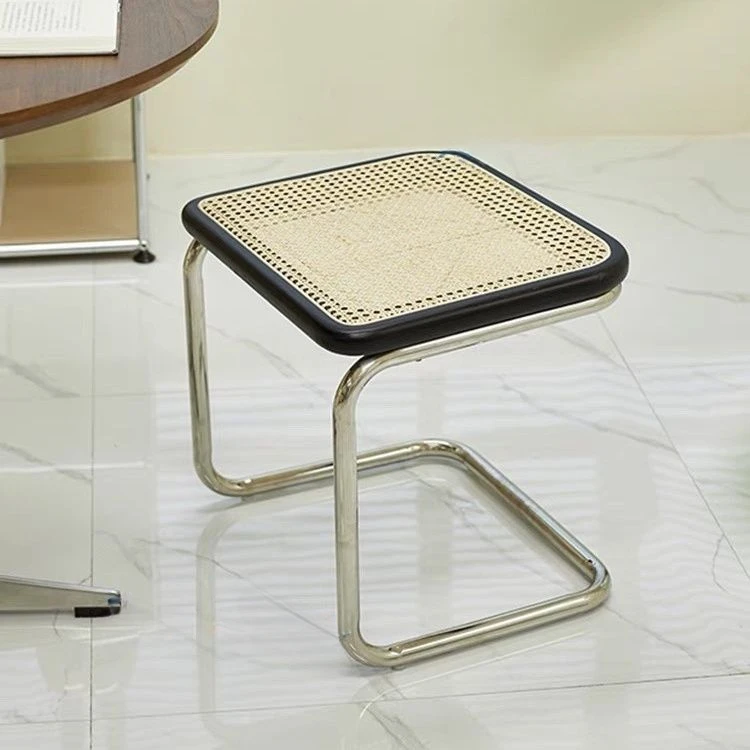 Низкий табурет из древнего ротанга японская скамейка для ресторана табуретки