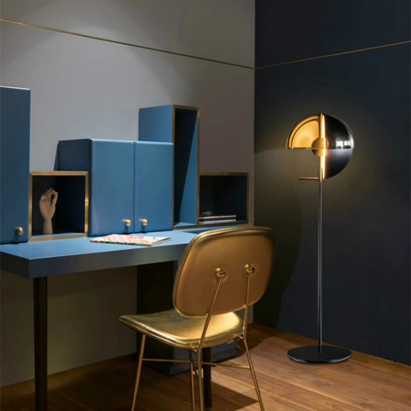 Скандинавский пост-модерн полусферическое стекло фотолюстра домашний декор для