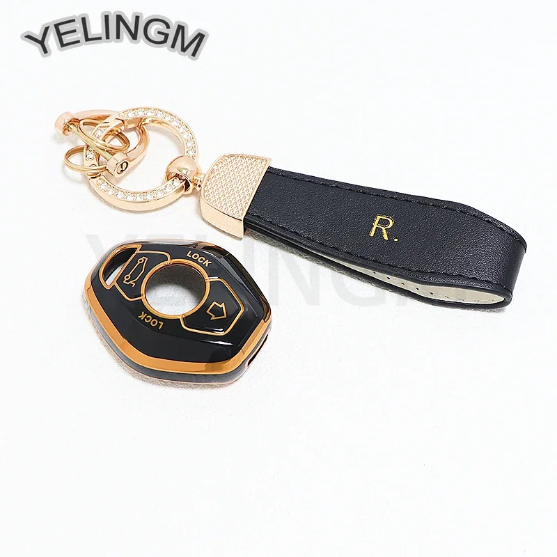 Чехол для автомобильного ключа из ТПУ BMW X5 E53 X3 F83 E46 E39 E38 E60 E63 E61 E64 Series 3 5 7 330i Z3 Z4 E85 E86