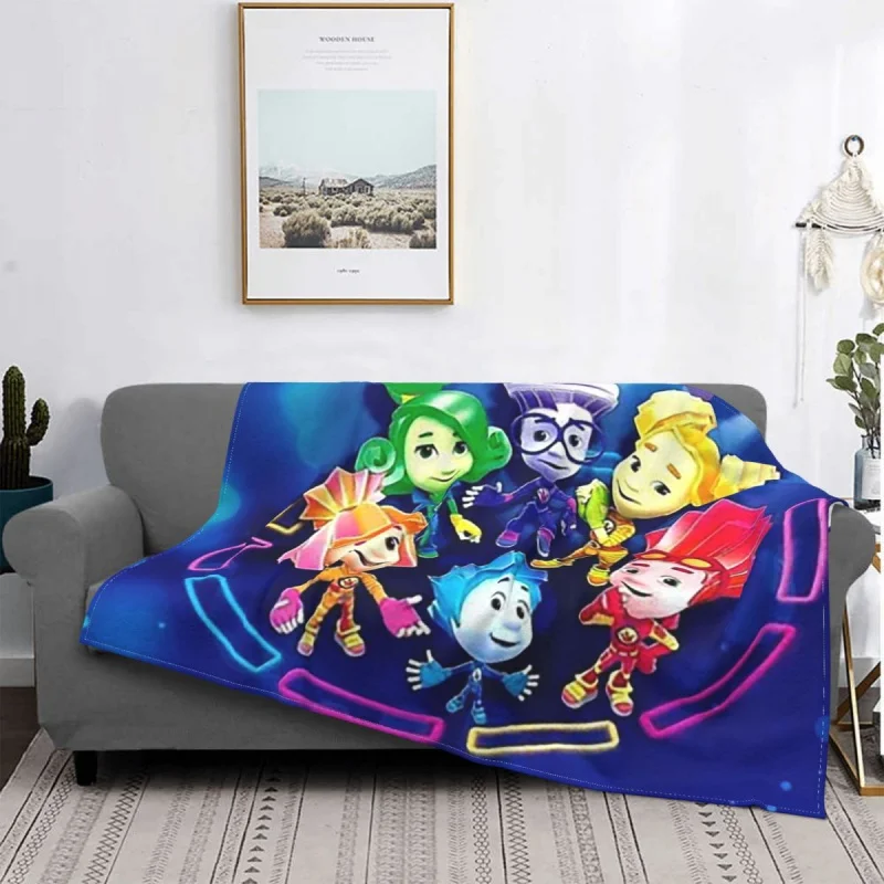 

Anime Blanket Flannel funny manga Super Warm Throw Blanket for Bed Bedroom Quilt